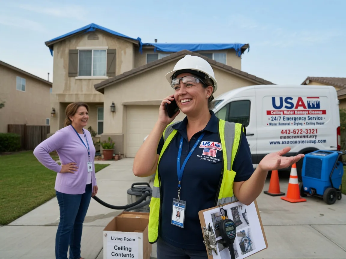 Ceiling Water Damage Restoration Le Roy, IL FAQs